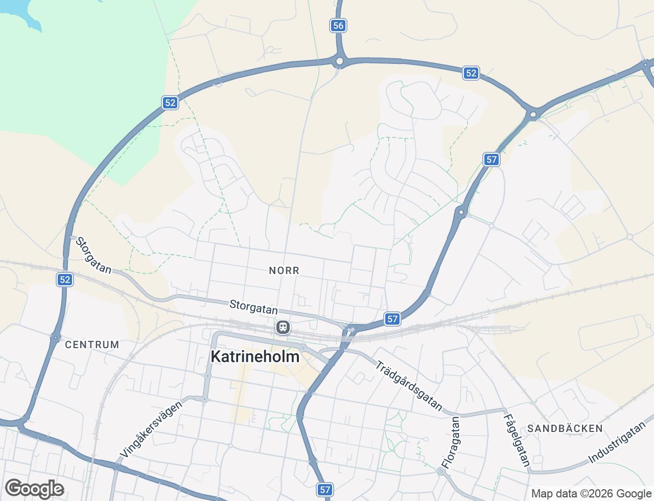 Karta över Stensättersgatan 39B i 46 Katrineholm