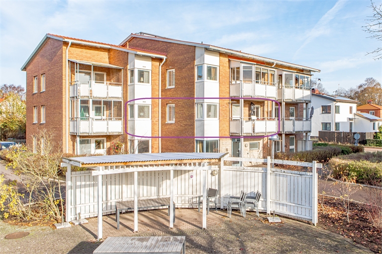 Lägenhet 2 rok på Skånegatan 9