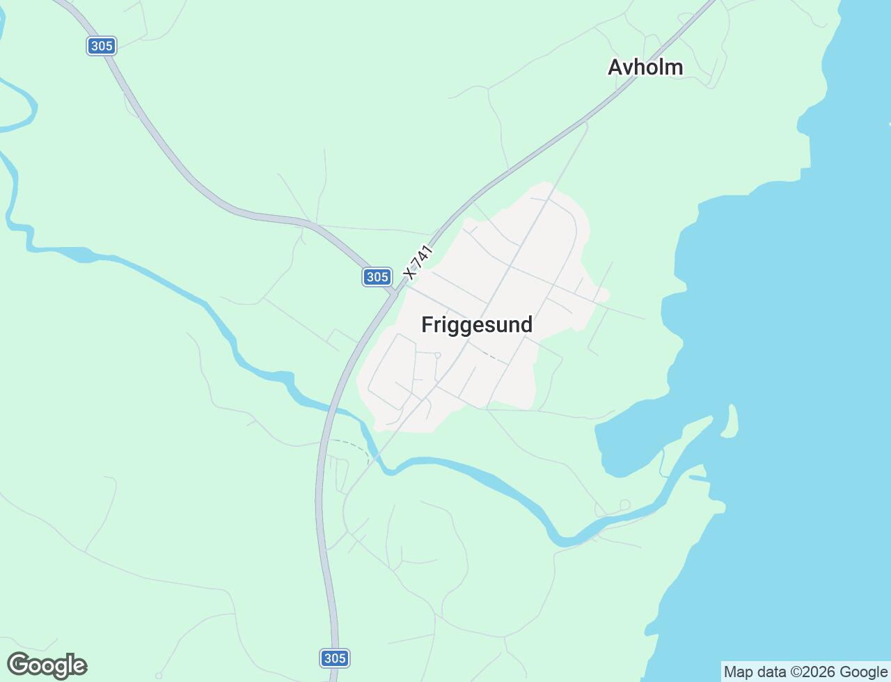 Karta över Strömbackavägen 13B i 78 Bjuråker