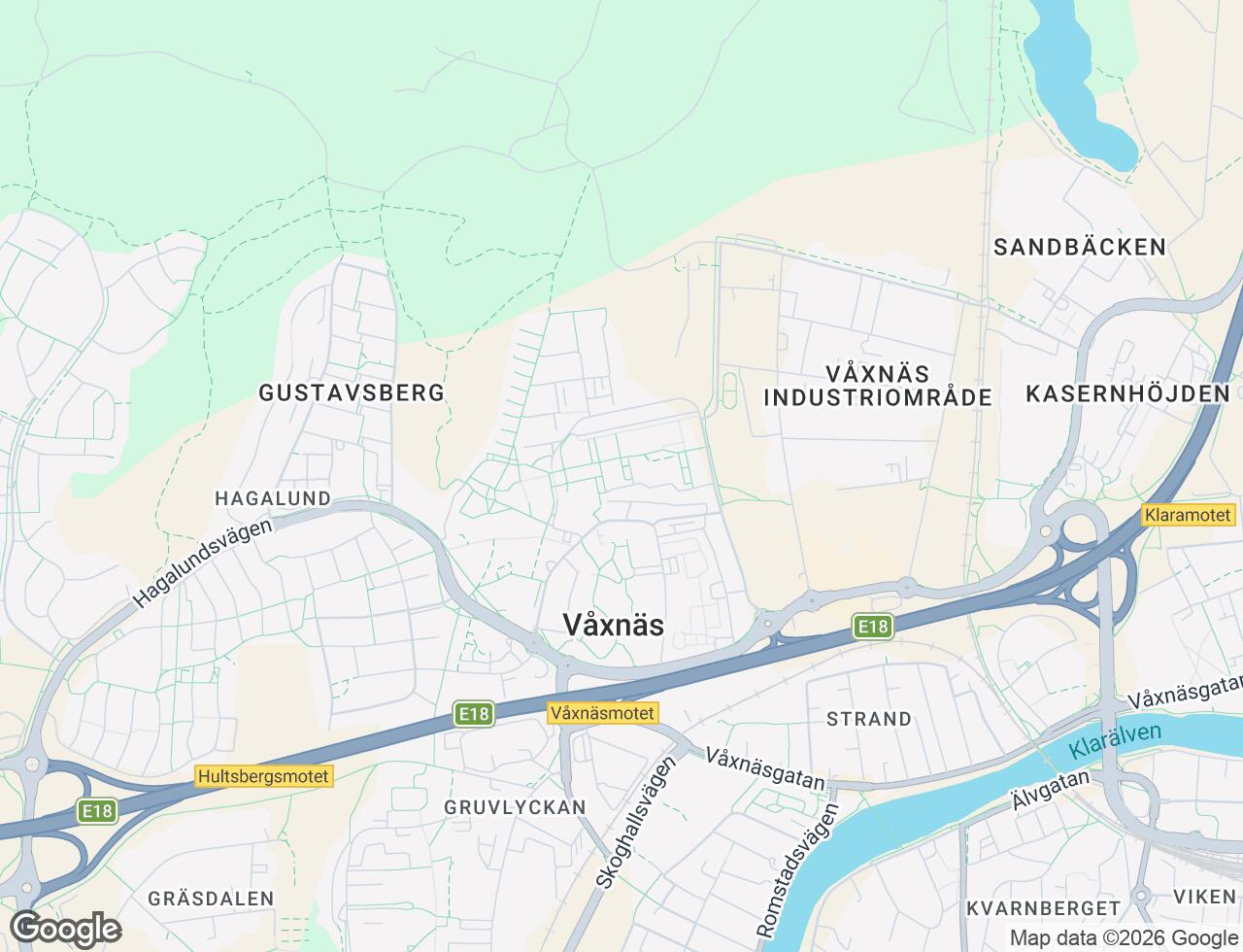 Karta över Karmgatan 35 i 47 Karlstad