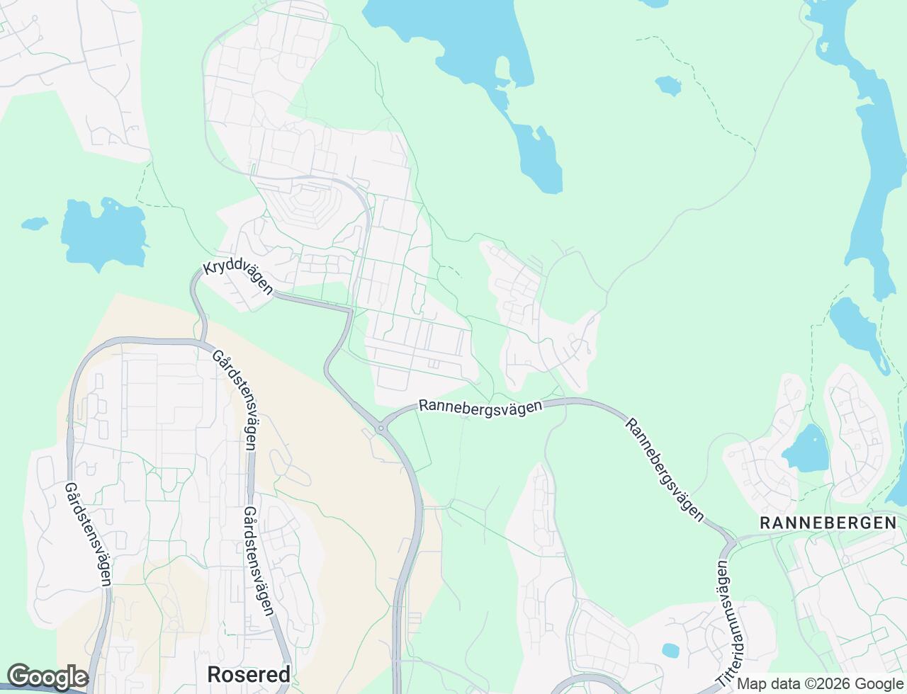 Karta över Kummingatan 106 i 43 Angered