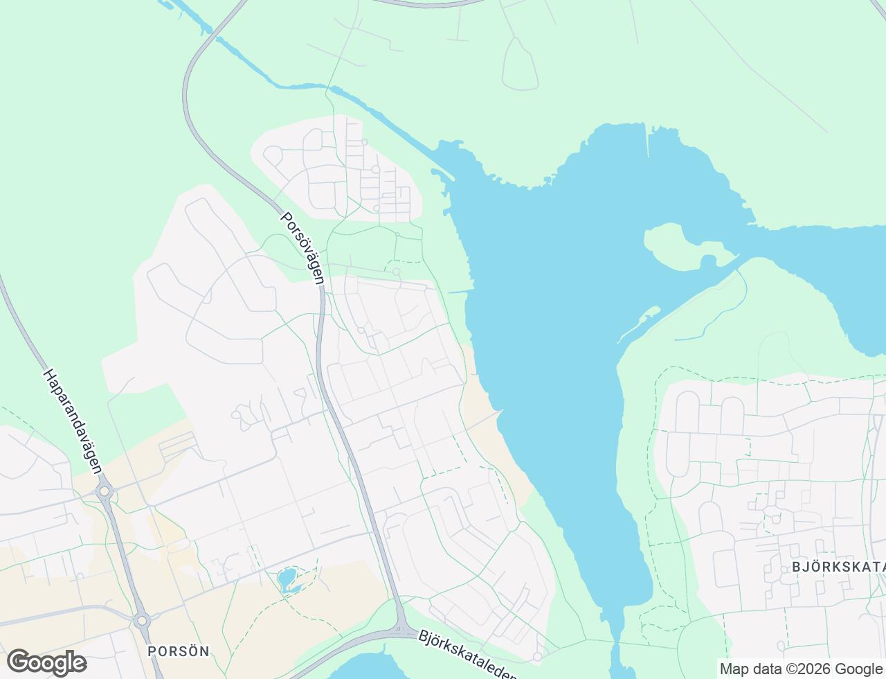Karta över Docentvägen 517 i 52 Luleå