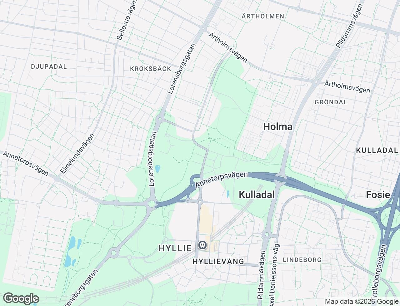 Karta över Norra Tennisgränd 11 i 25 Malmö