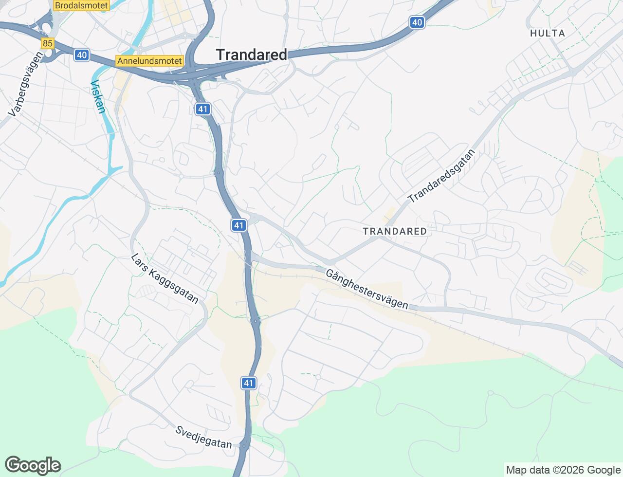 Karta över Söderkullagatan 9 i 63 Borås