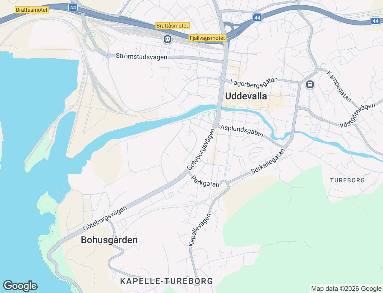 Karta över Walkeskroken 14C i 42 Uddevalla