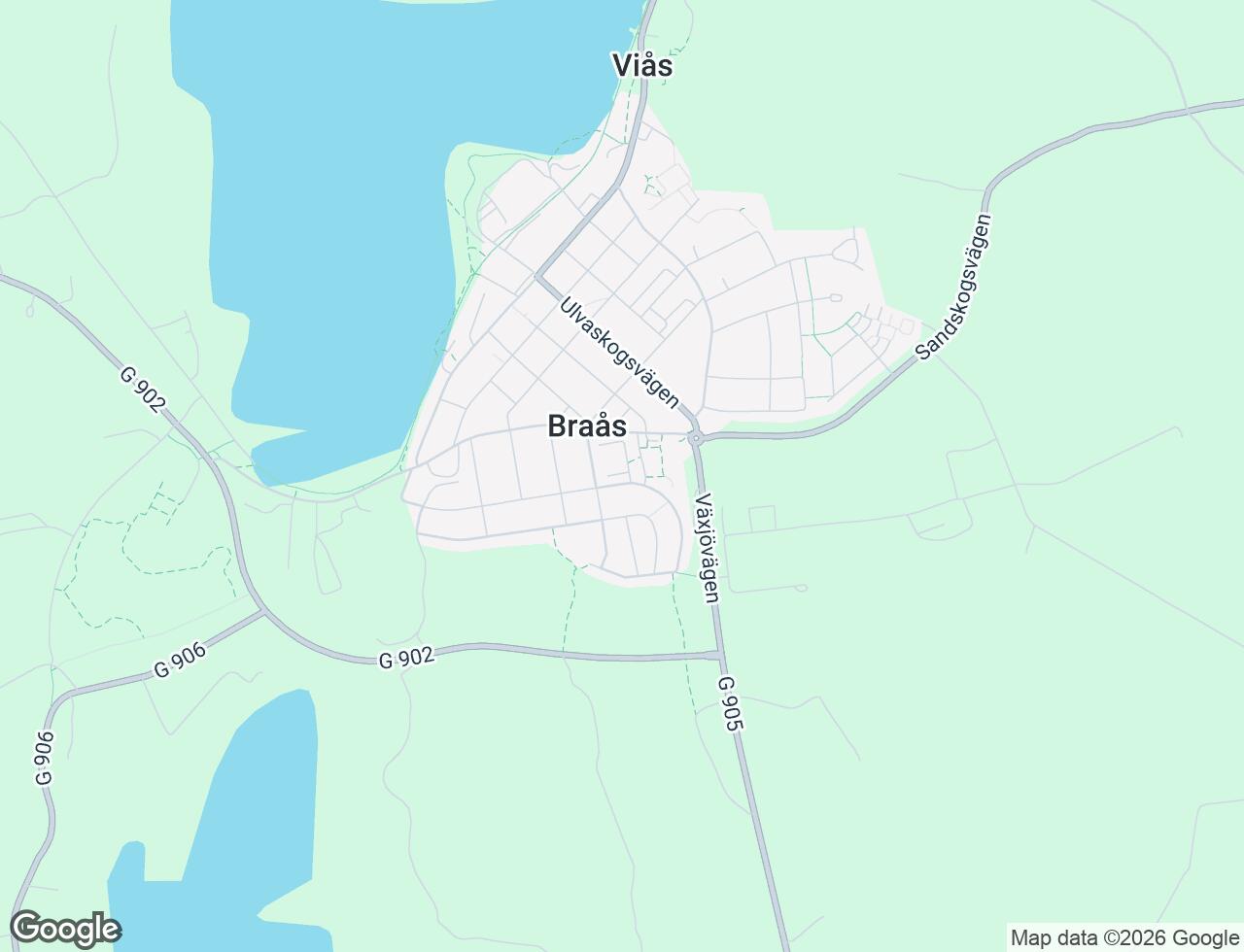 Karta över Södertullsvägen 27C i 41 Braås