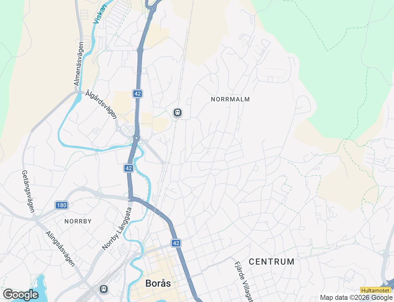 Karta över Sverkersgatan 3 i 35 Borås