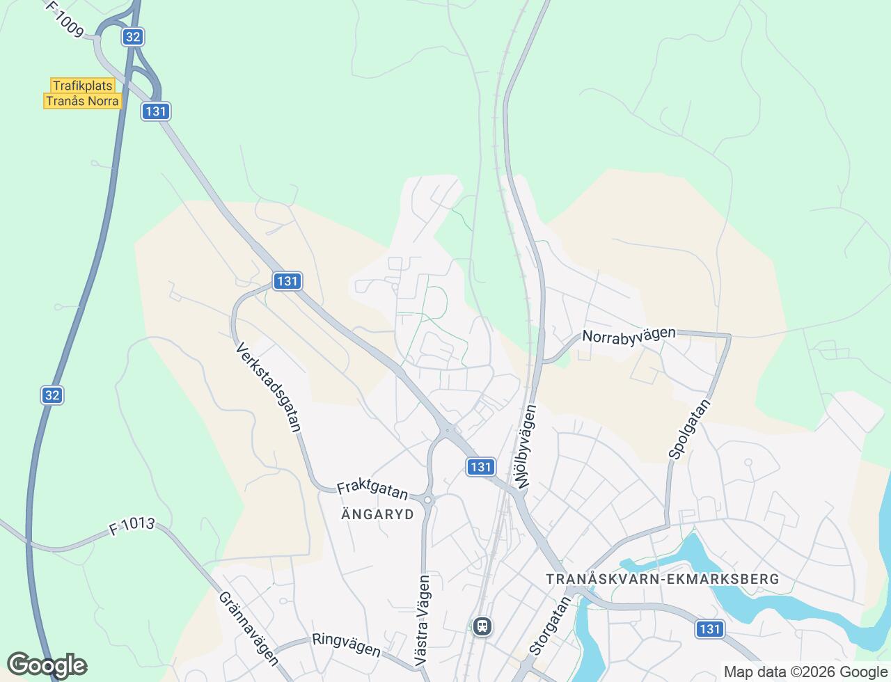 Karta över Beckhemsvägen 4A i 42 Tranås
