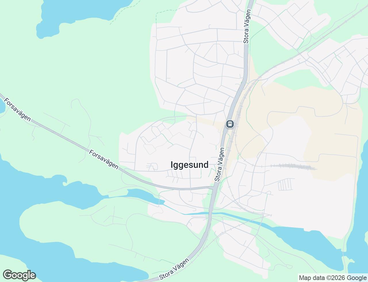 Karta över Skolgatan 3B i 31 Iggesund