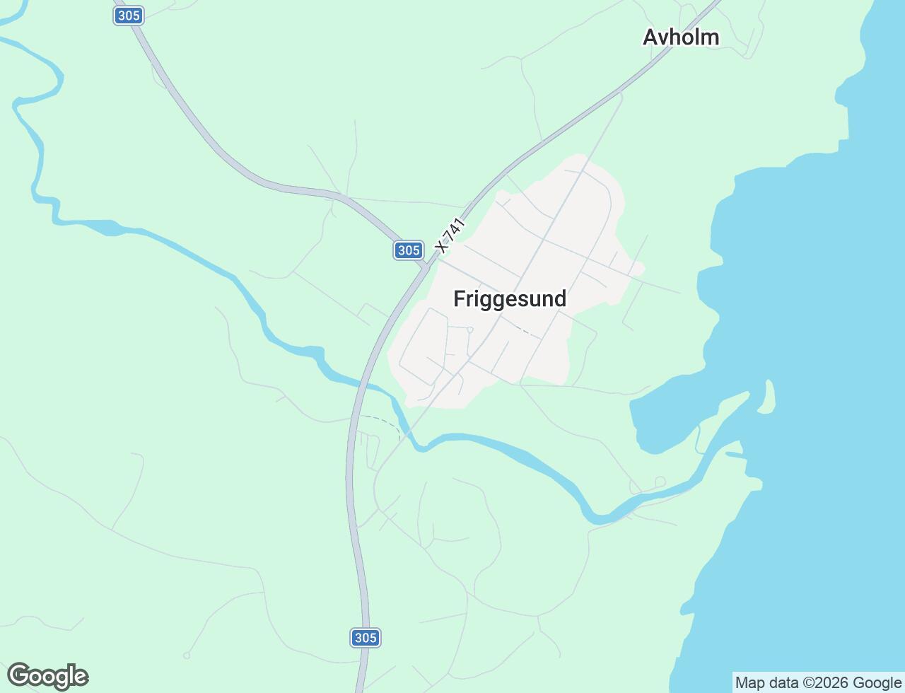 Karta över Strömbackavägen 7B i 78 Bjuråker