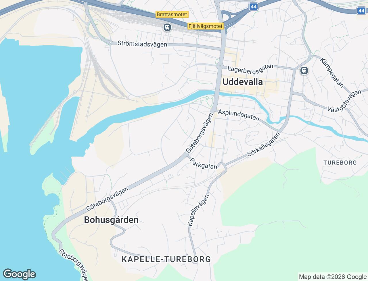 Karta över Walkeskroken 16C i 42 Uddevalla