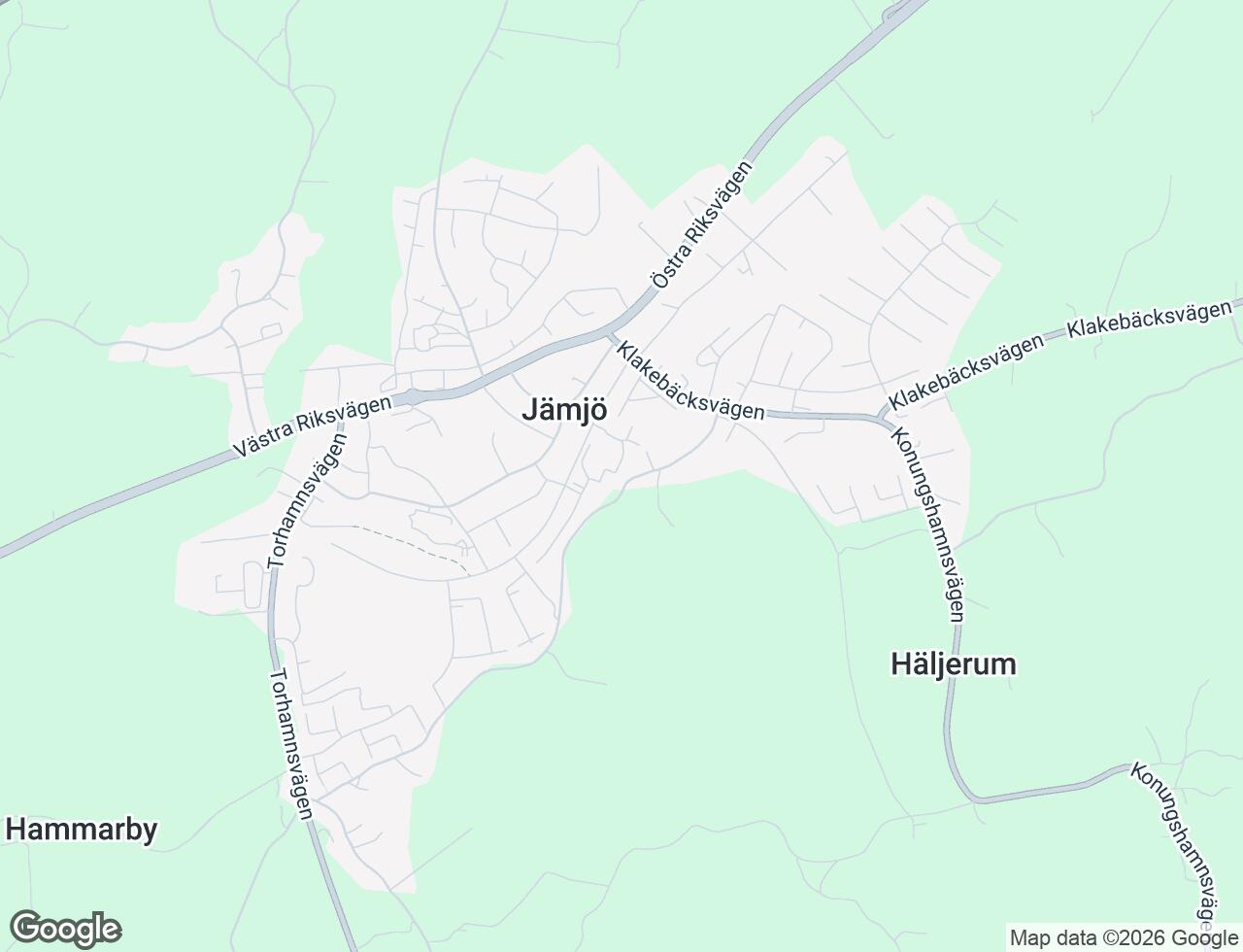 Karta över Skolvägen 5D i 73 Jämjö