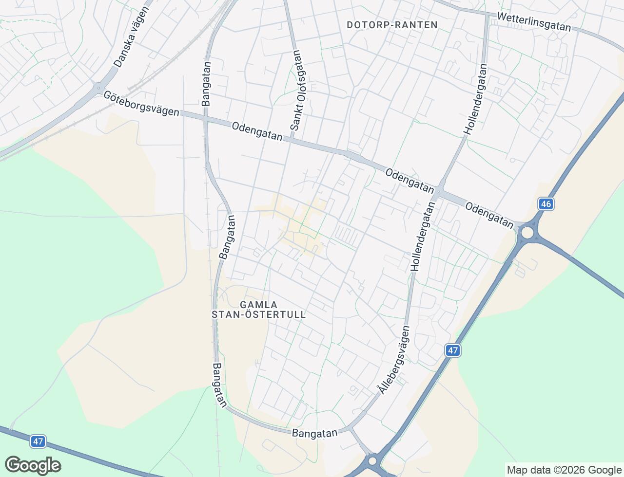 Karta över Stora Torget 7 i 42 Falköping