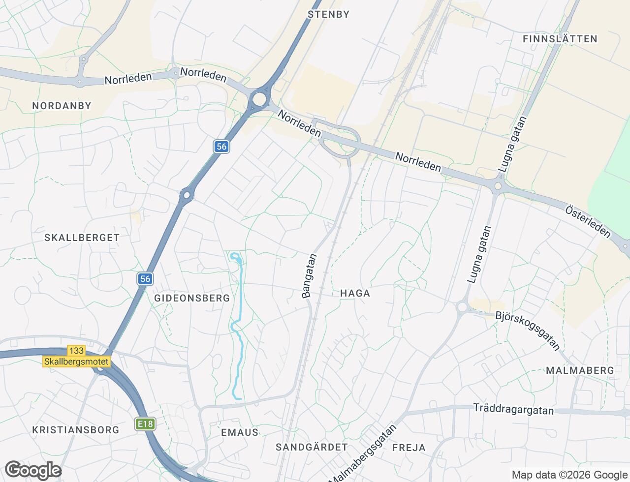Karta över Svärdsliljegatan 1E i 27 Västerås