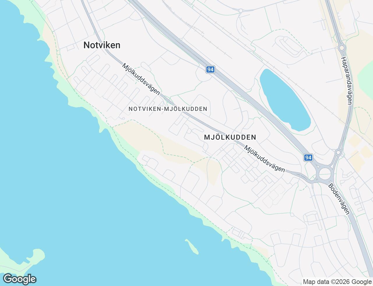 Karta över Radiomasten 12 i 43 Luleå