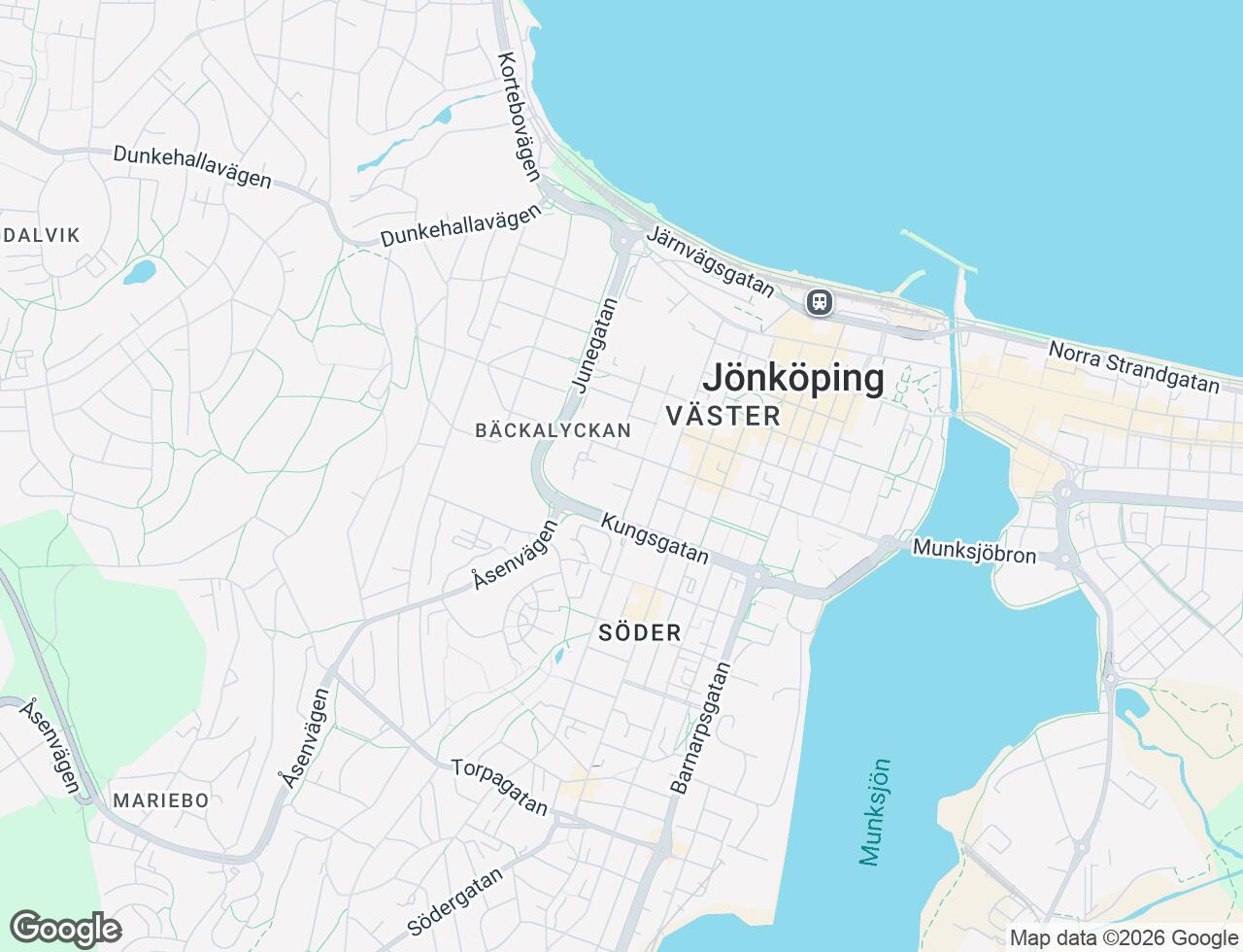 Karta över Pilgatan 12 i 19 Jönköping