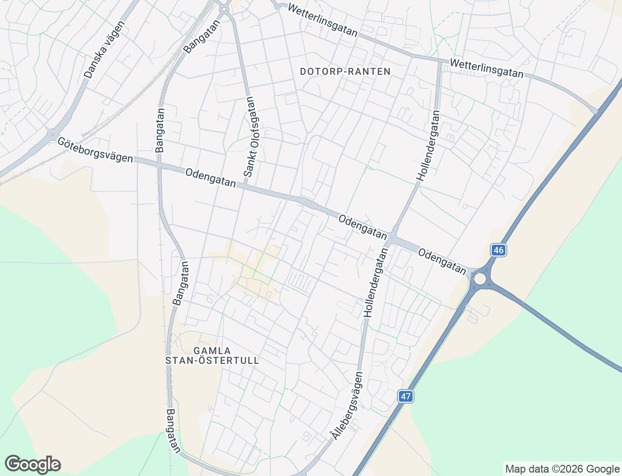 Karta över Marknadsgatan 7A i 41 Falköping
