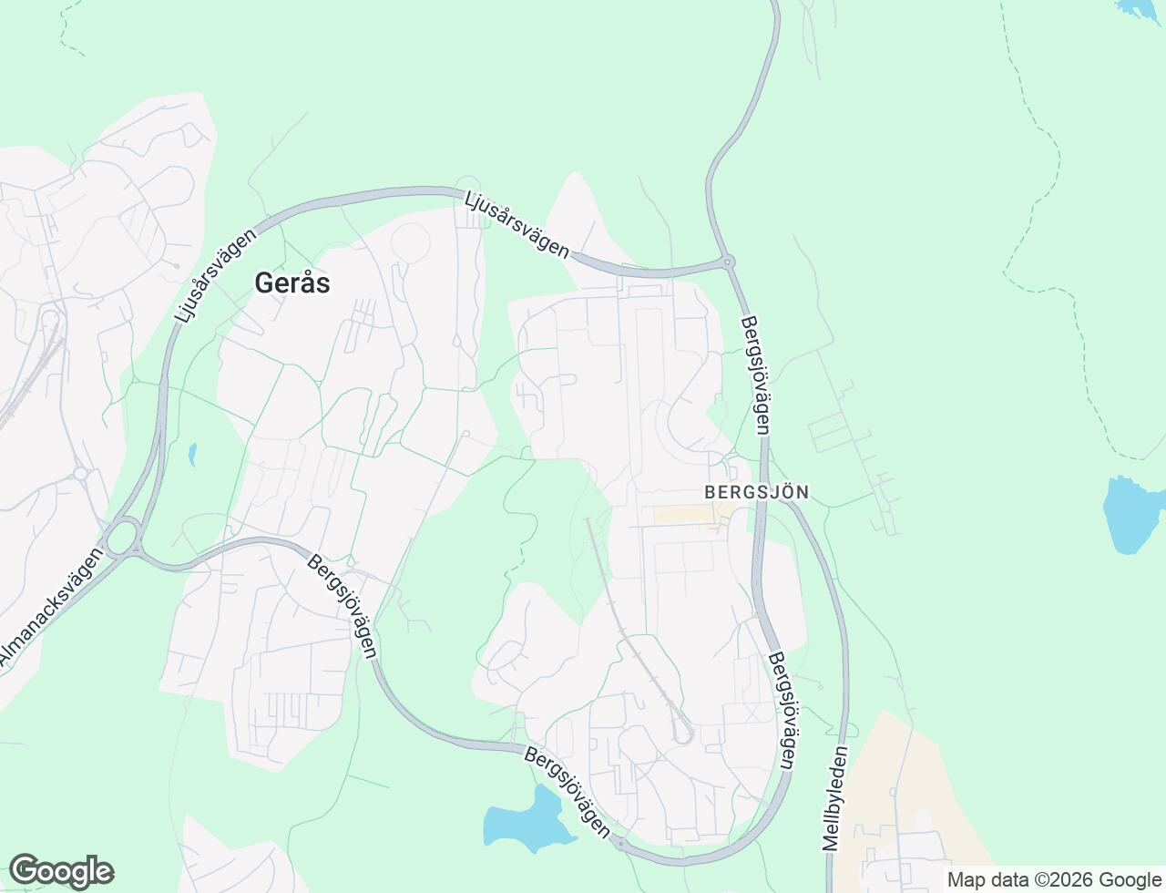 Karta över Stjärnbildsgatan 132 i 67 Göteborg