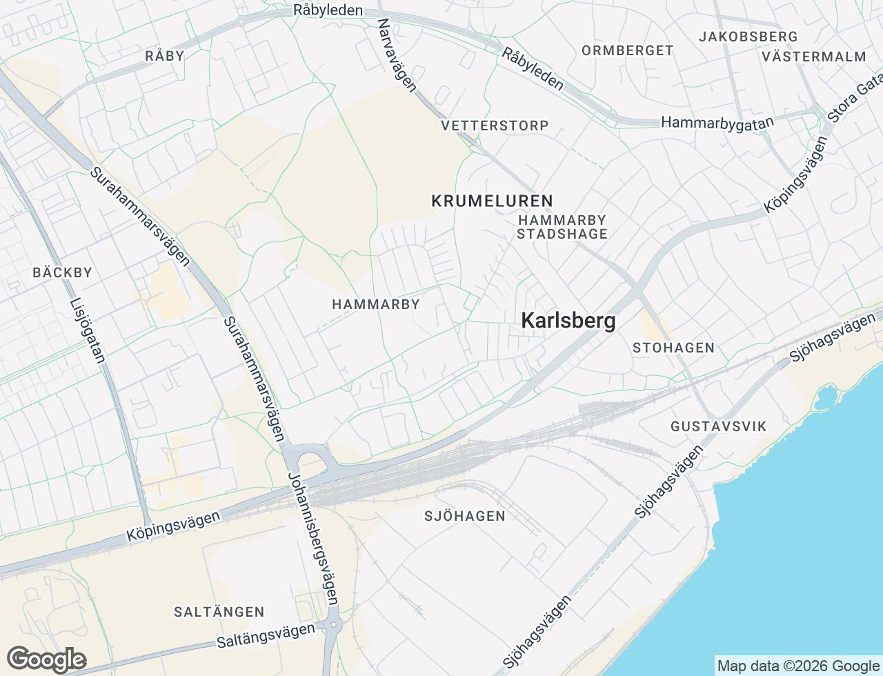 Karta över Liegatan 7 i 67 Västerås