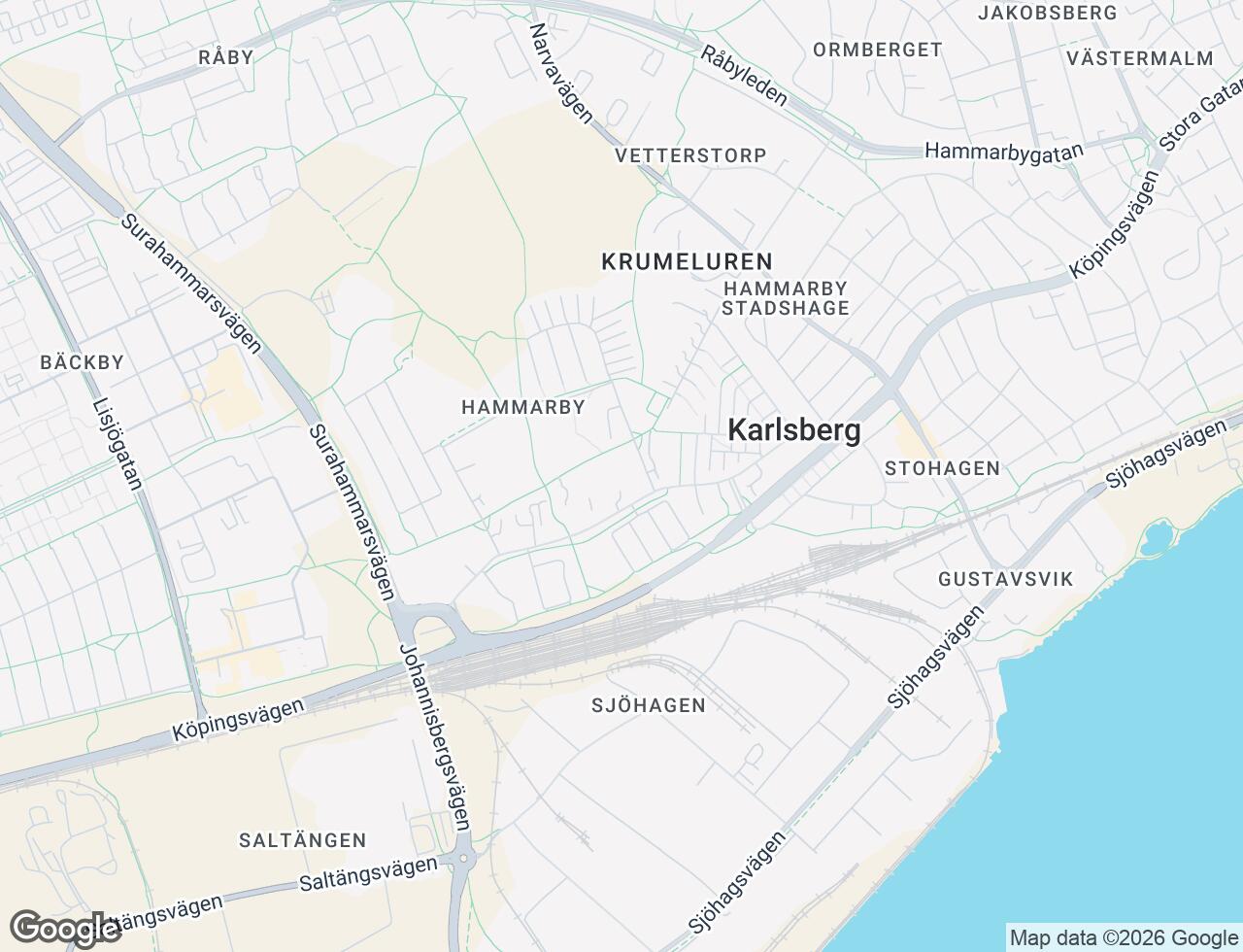 Karta över Liegatan 3 i 67 Västerås