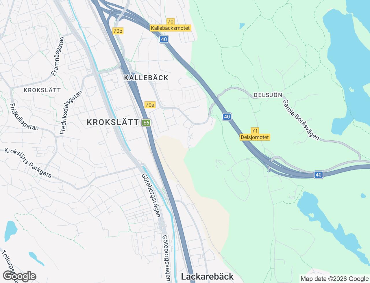 Karta över Smörkärnegatan 21 i 78 Göteborg