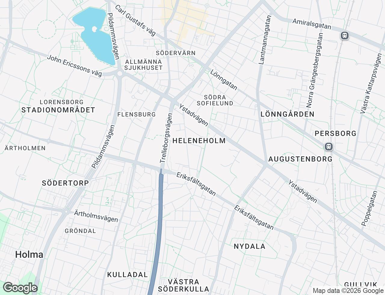 Karta över Estlandsgatan 1C i 31 Malmö