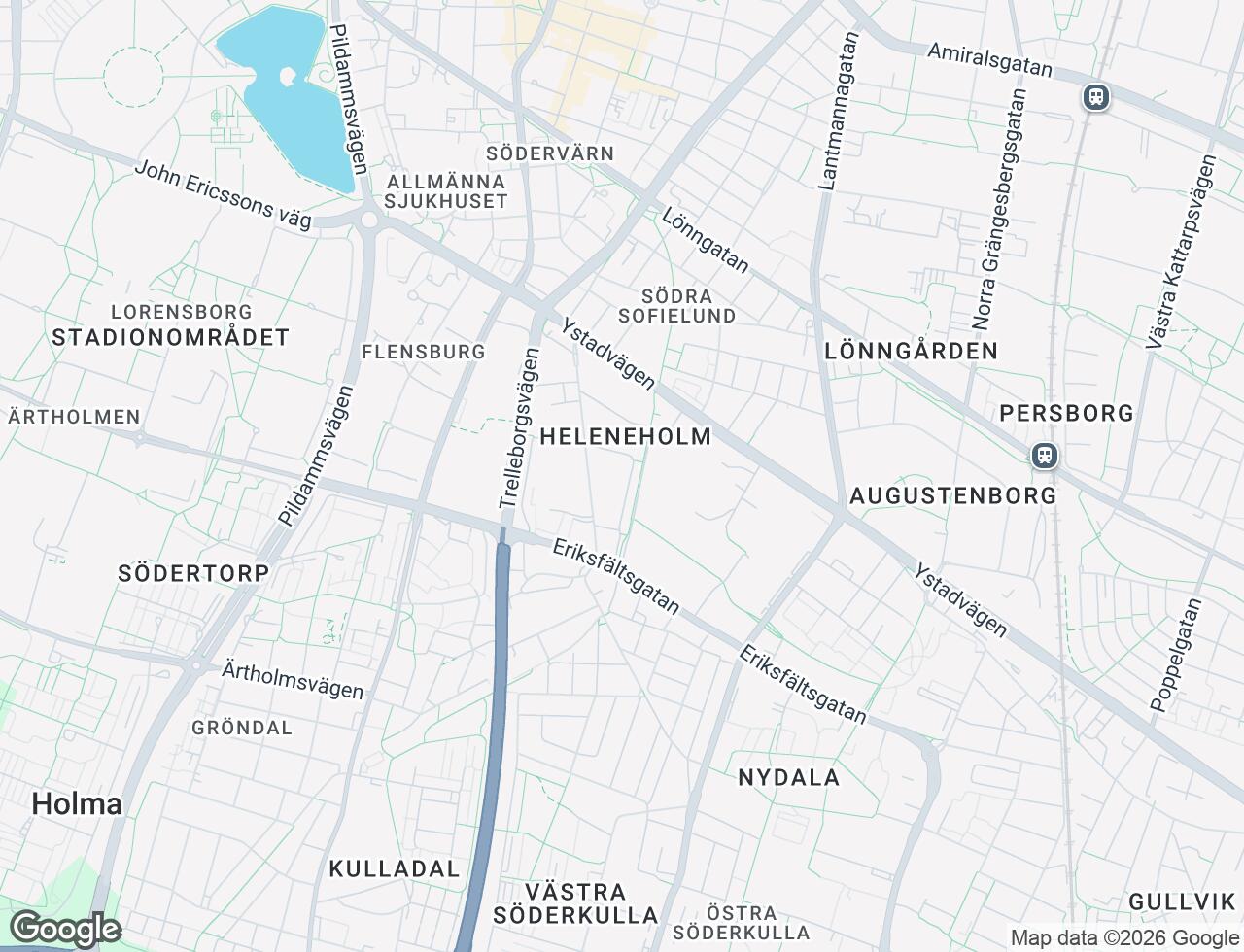 Karta över Estlandsgatan 3B i 31 Malmö