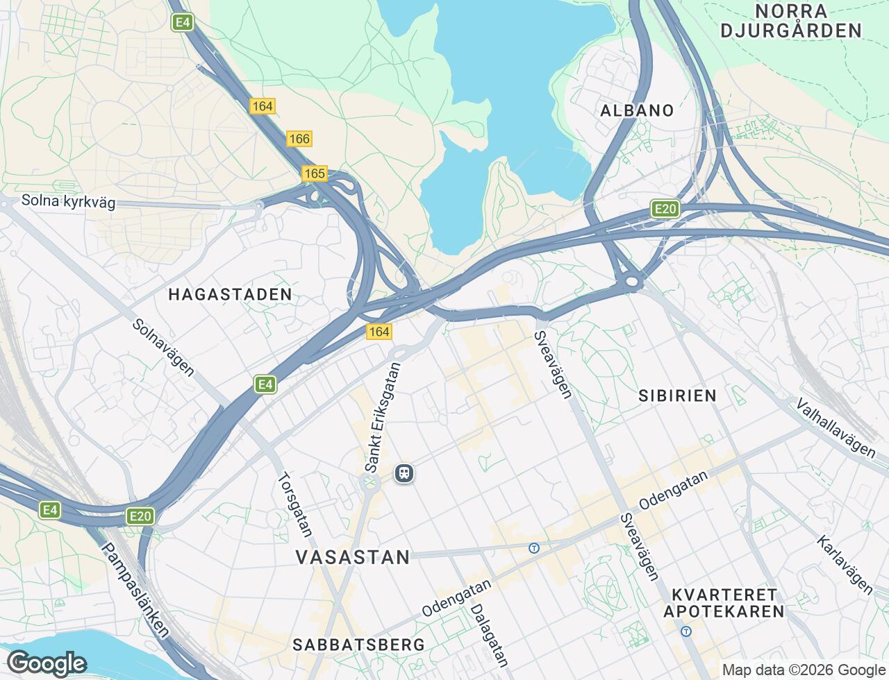 Karta över Norrtullsgatan 67 i 45 Stockholm