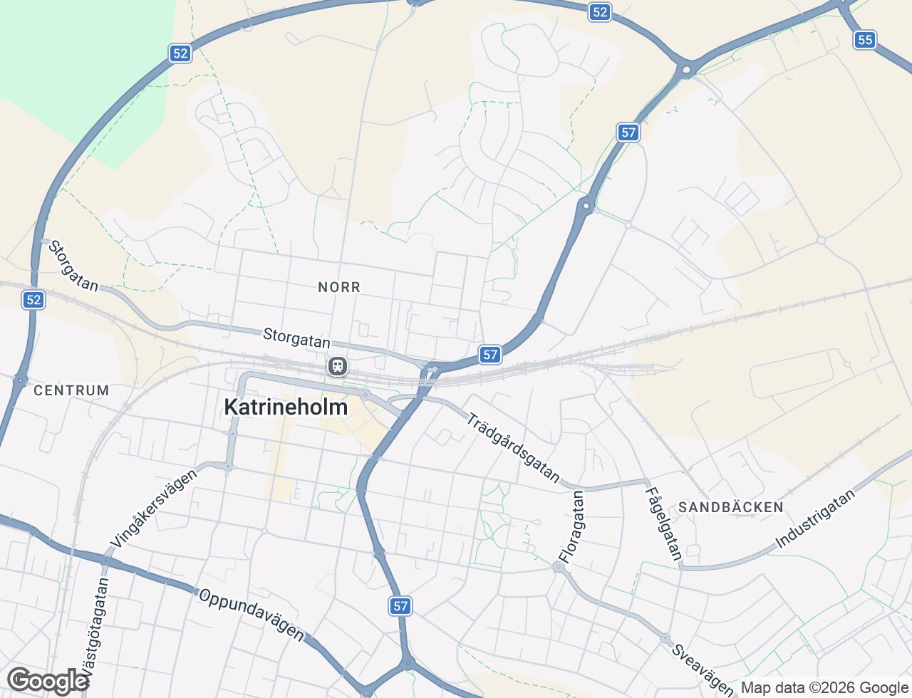 Karta över Brogränd 2E i 45 Katrineholm