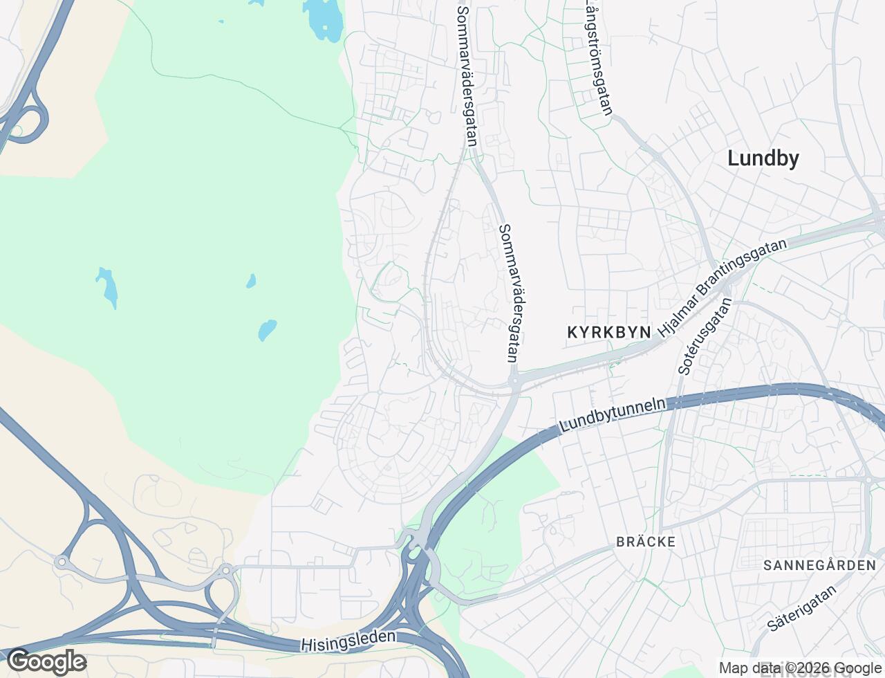 Karta över Höstvädersgatan 29 i 33 Göteborg