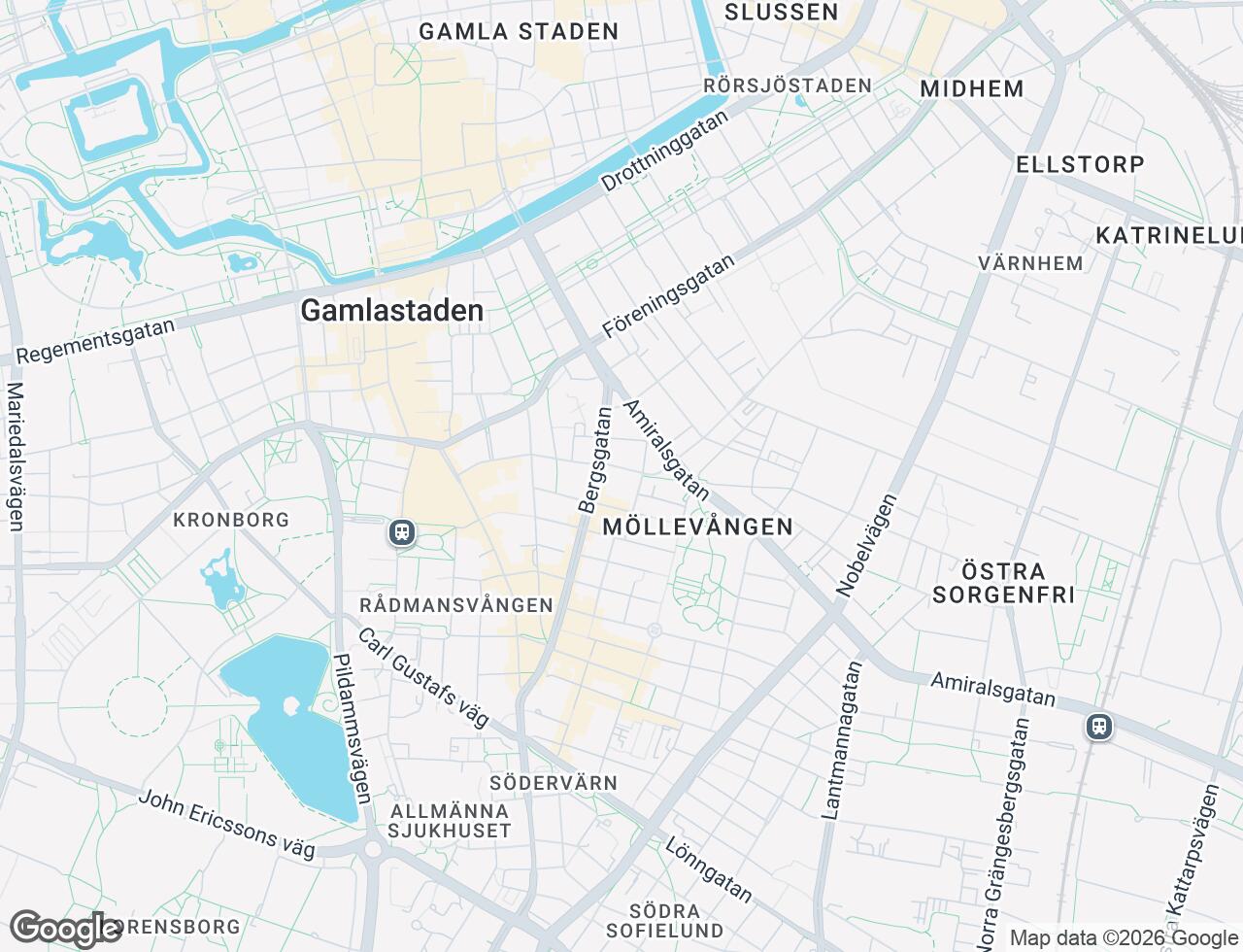Karta över Spångatan 31B i 53 Malmö