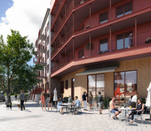 Lägenhet 2 rok på Ängsäters Gränd 1