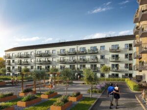 Lägenhet 1 rok på Fru Lovisas Gata 11