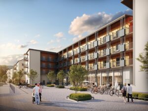 Lägenhet 1 rok på Sparres väg 18 C