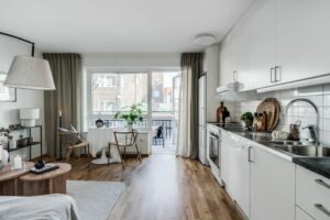 Lägenhet 2 rok på Bryggaregatan 28