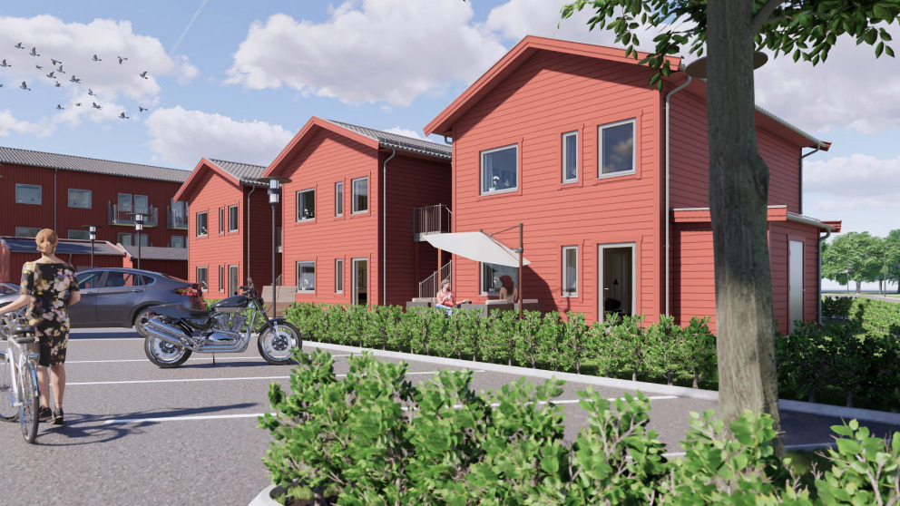 Lägenhet 2 rok på Oriongatan 4 E