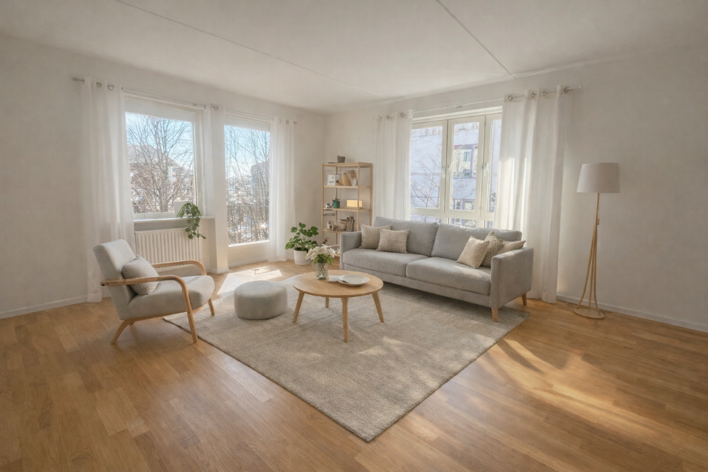 Lägenhet 2 rok på Södra Järnvägsgatan 25