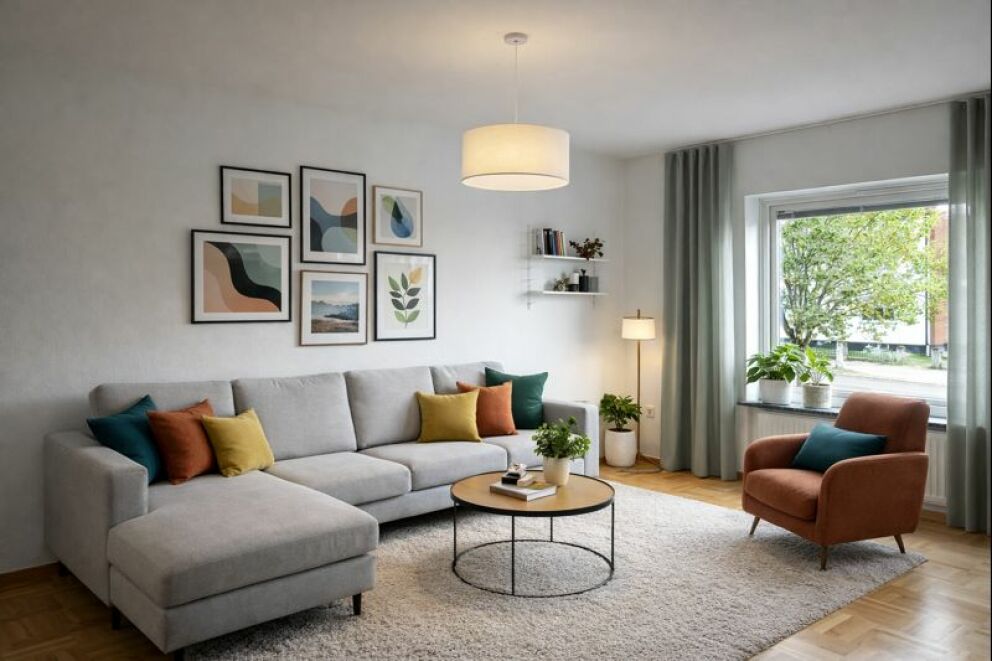 Lägenhet 3 rok på Egnahemsvägen 9C