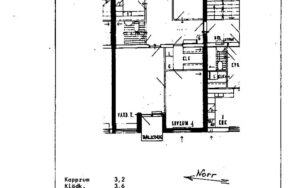 Lägenhet 3 rok på Kråkrisvägen 1 A