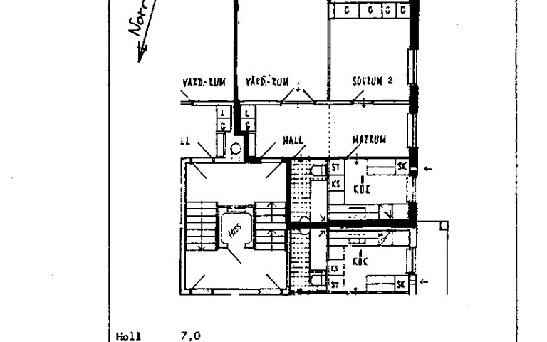 Lägenhet 3 rok på Kråkrisvägen 4, Motala