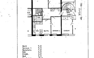 Lägenhet 3 rok på Kråkrisvägen 9 B