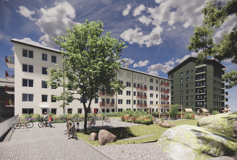 Lägenhet 3 rok på Mandelgatan 8