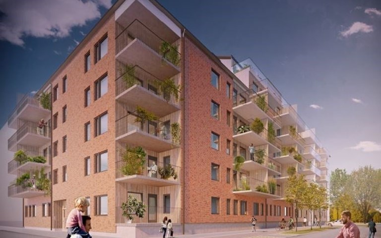 Lägenhet 3 rok på Muréngatan 22