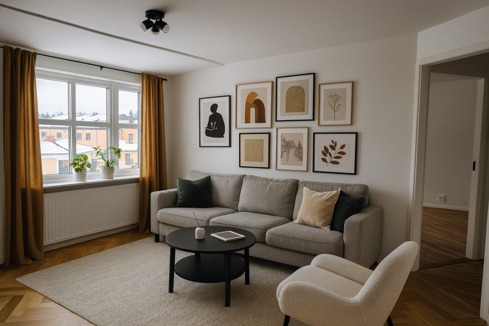 Lägenhet 3 rok på Parkvägen 15 P