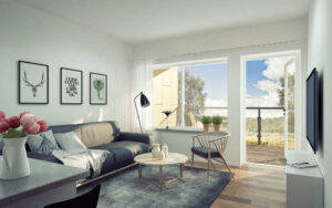 Lägenhet 3 rok på Strömgatan 22 A