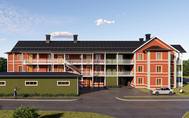 Lägenhet 3 rok på Varpvägen 2 D