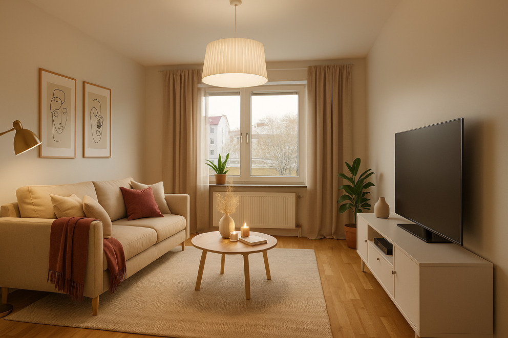 Lägenhet 3 rok på Wetterlinsgatan 18 B