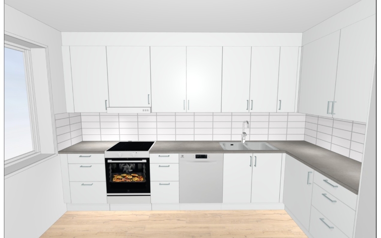 Lägenhet 4 rok på Allégatan 66