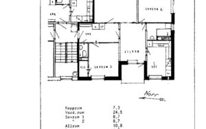 Lägenhet 4 rok på Lustigkullevägen 40 C, Motala