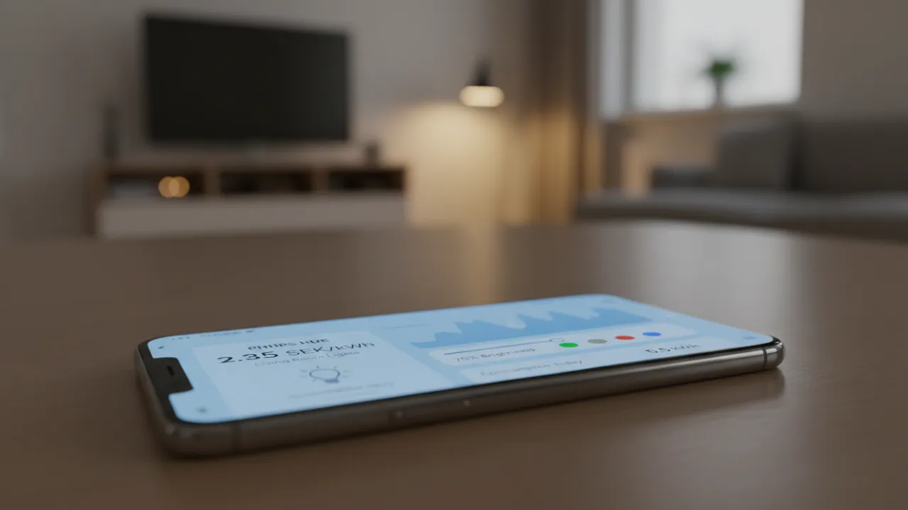 Integration mellan elbolags-app och smart belysning